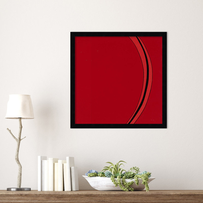 " Segment " by Alex Dunn, Black, 17" H x 17" W