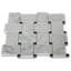 Orchard 2x3 Basketweave Honed Marble Mosaic Tile
