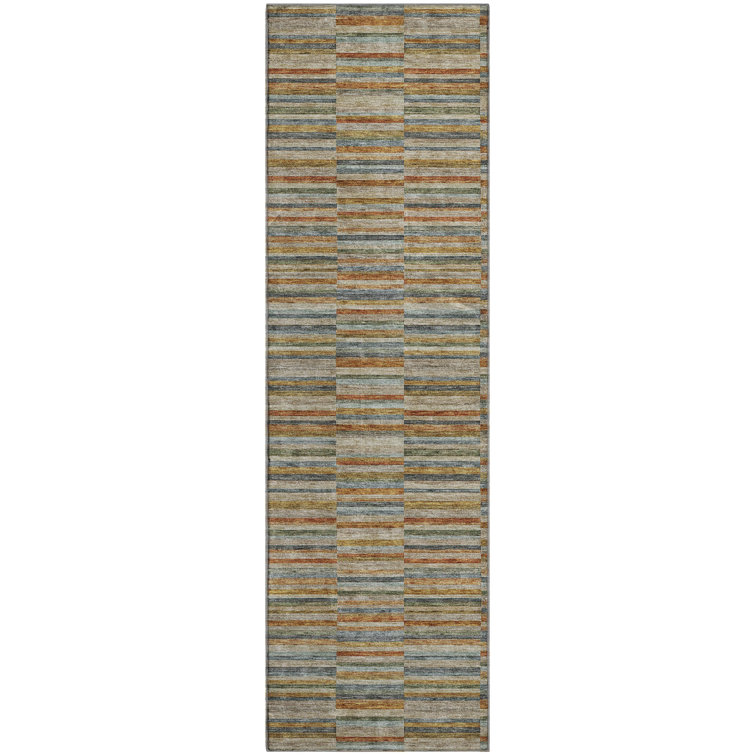 Premium Machine Washable Prisco Paprika Rug