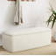 Banc rembourré Cassy Boucle