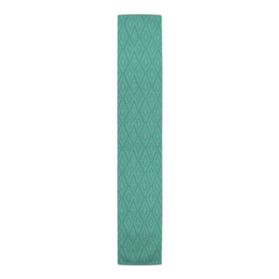 Collynn Rectangle Geometric Polyester Table Runner