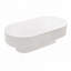 Table de bout moderne de style ovale crème moderne-1531200483