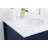 Scottsbluff 18'' Single Bathroom Vanity with Engineered Marble Top-1237246259