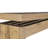 Console Table 62.2"x11.81"x30.71" MDF Walnut Brown