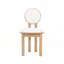 Ensemble de 2 élégantes chaises de salle à manger en tissu de polyester avec structure en bois robuste pour des intérieurs modernes et raffinés-1856060479