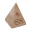Sculpture pyramide en marbre poli-49708216