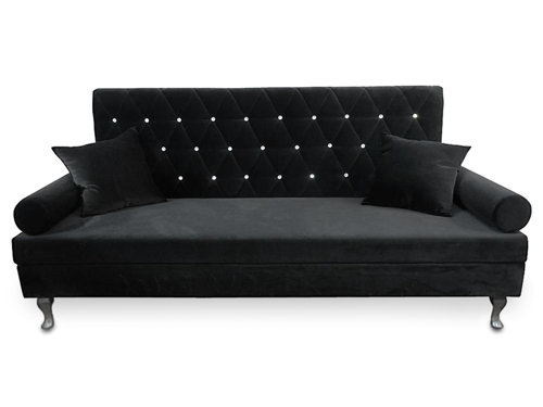 Gondola Faux Leather Sofa