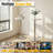 Nuno 2 - Piece 39.5" Pedestal Height Dining Tables, Round Bistro Bar Tables-2117351270-2075608997