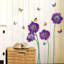 Adhésif décoratif fleurs