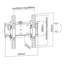 Lavalle Symple Stuff Single Screen Wall Mount