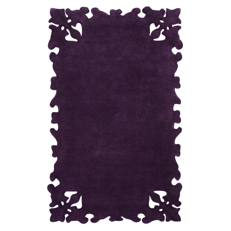 Tapis mauve Jacksten, 4 pi x 6 pi