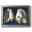 Conch Shells On Navy I, toile encadrée de qualité supérieure - prête à être accrochée-648663987