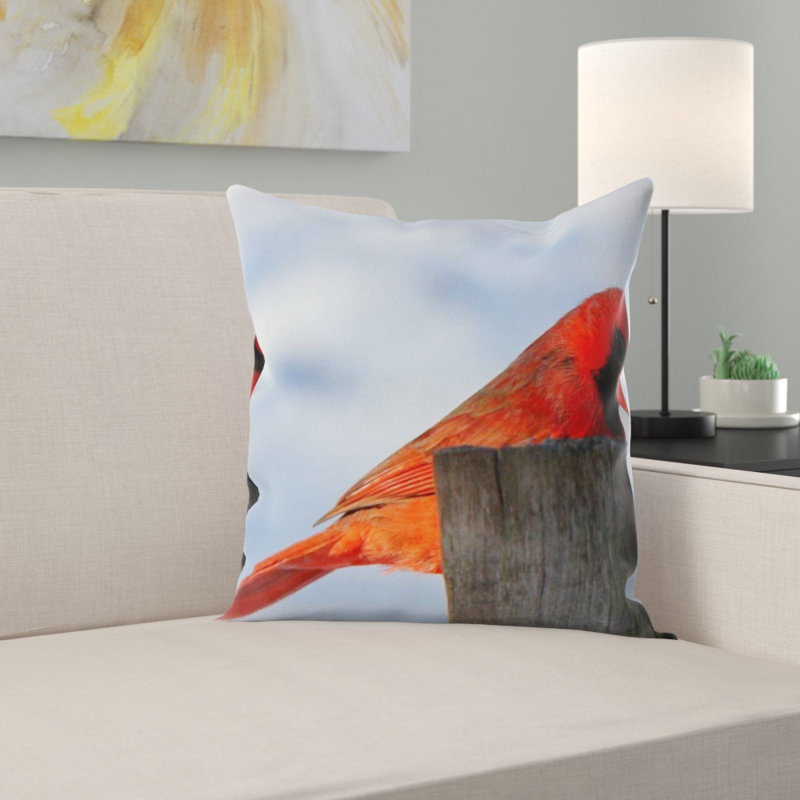 Coussin oiseau