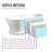 59" x 30" Freestanding Soaking Acrylic Bathtub-83853810