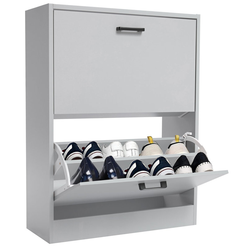 12 Pair Shoe Storage Cabinet