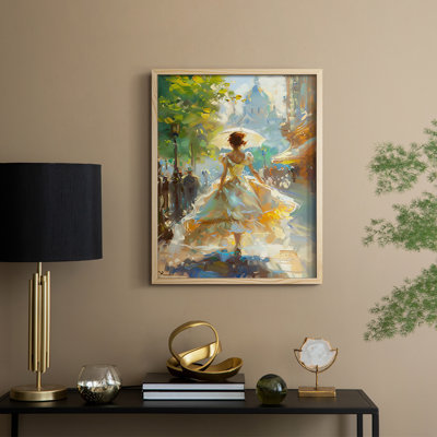 «WOMEN Series DCCLxxIV», reproduction encadrée - bois massif
