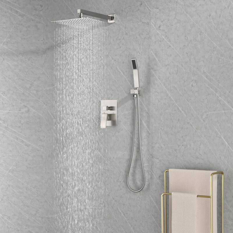 Complete Shower System with Niche