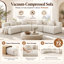 Upholstered 151 " Chenille Curved Sectional-133933898