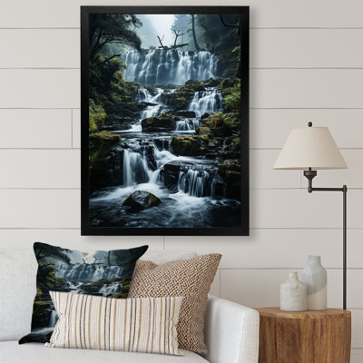 Waterfall Whispering Veil I, reproduction d'art sur toile