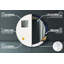 Huldar Glass Flat Wall Mirror