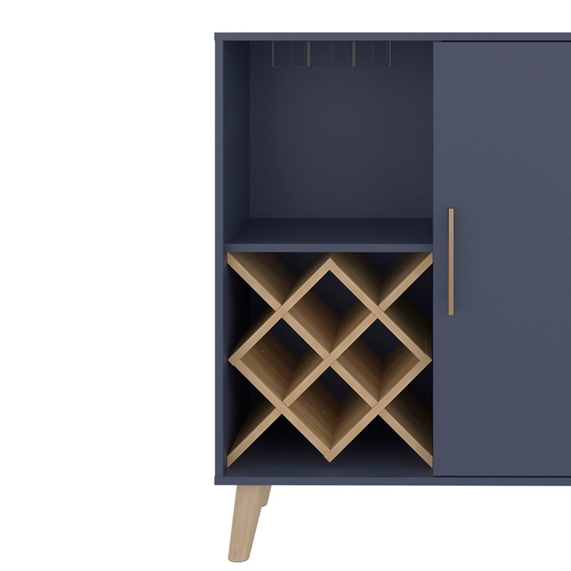 Bar avec porte-bouteilles