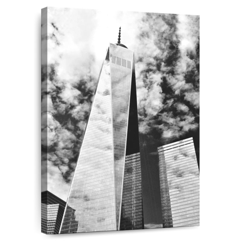 Lilie One World Trade Center Shadow, H 30 po x l 20 po