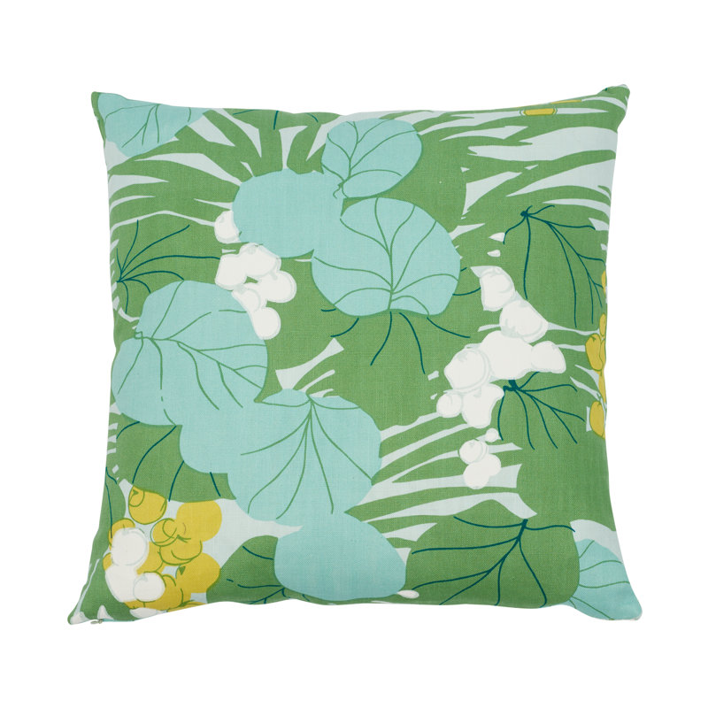 Sea Grapes Pillow, Palm