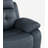 Genuine Leather Non-Power Reclining Sofa With Drop Down Table