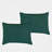 Reversible Emerald Green And Black Microfiber Bed In A Bag Set,QUEEN-121544041