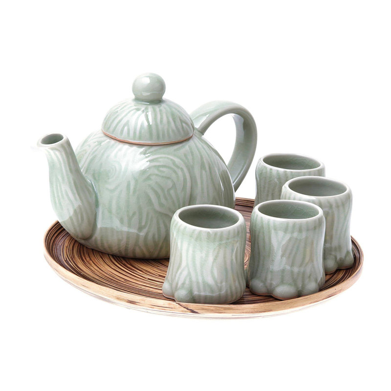 Dakota Fields Kersten 20oz. No Pattern Teapot