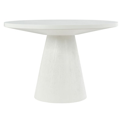 Retro Round Dining Table Minimalist Elegant Table for Living Room, Dining Room