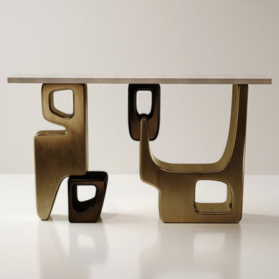 Console de style italien de luxe moderne