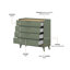Holladay 90cm W 4 - Drawer Chest of Drawers-607913050