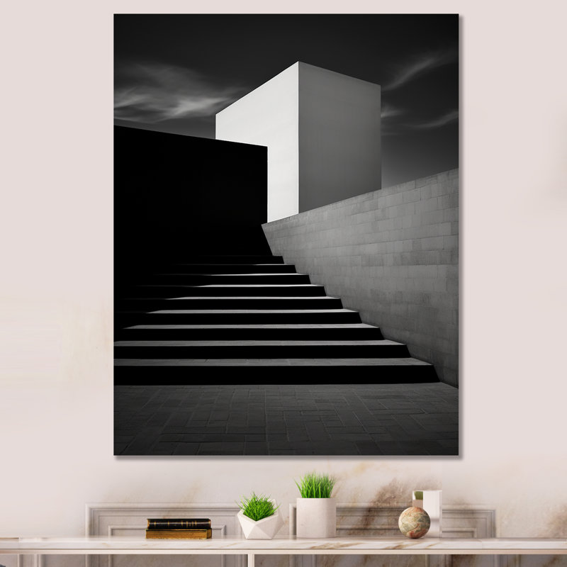 Monuments, minimalisme, photographie de paysage IV, Encadrement doré, H 44 po x l 34 po