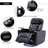 Swivel Recliner With Hidden Arm Storage and  LED Light Strip-1064237552