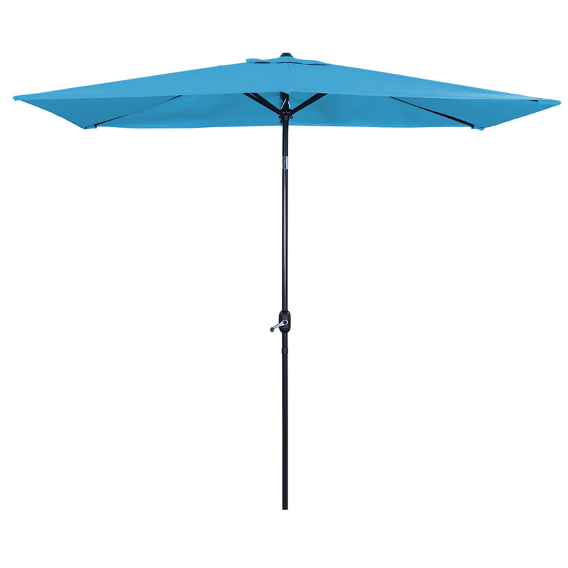 Parasol de marché Birdwell, Bleu clair