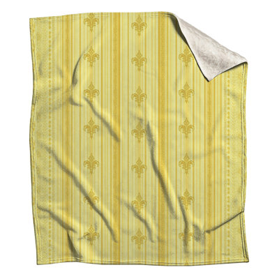 Couvertures jaunes Fleur De Lis
