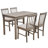 Armele 4 - Person Four Leg Dining Set-398473220-398473223-398473222