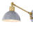 Cimarron Iron Plug-in Swing Arm Sconce with USB Charging Port-67638429