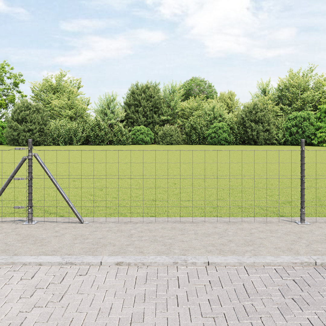 Galvanised Steel Border Fencing