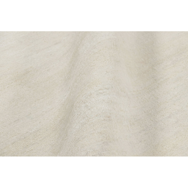 Rug & Kilim’S Modern Textural Rug In Solid Cream