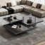 Ensemble de tables basses simples et luxueuses