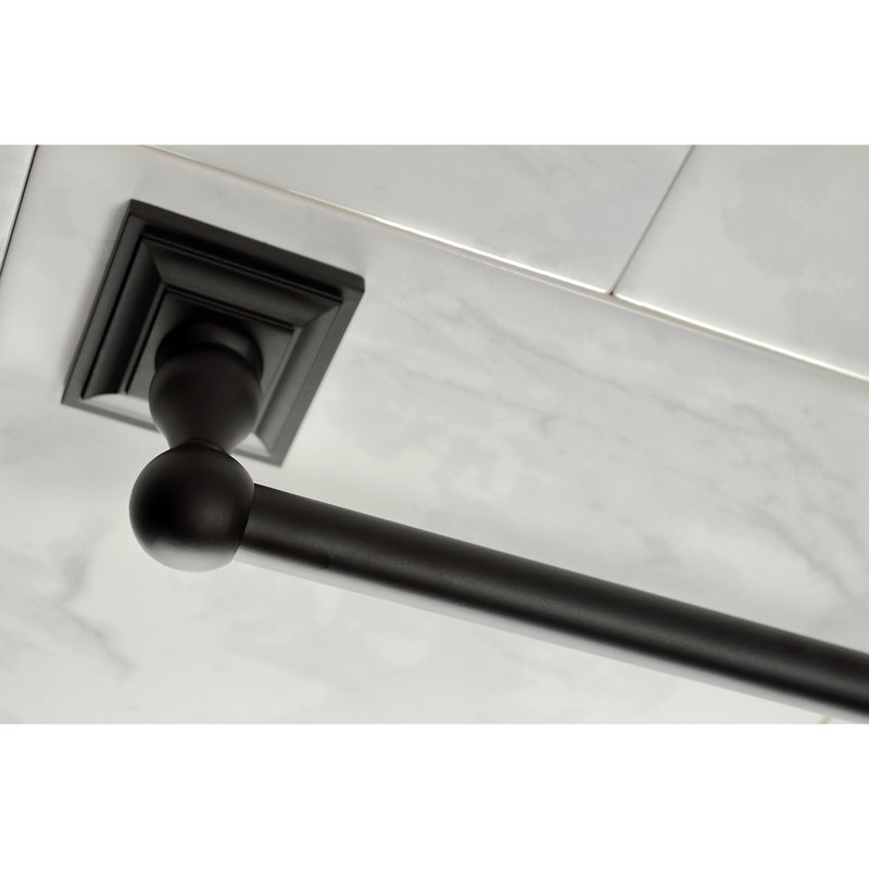 Kingston Brass Serano 5-Piece Bathroom Hardware Set, Matte Black