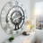 Wall Clock 36" Oversized for Living Room decor with Real Moving Gears England Collection-107103024