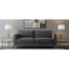 Lampe de table en verre gris 30 po Scilla