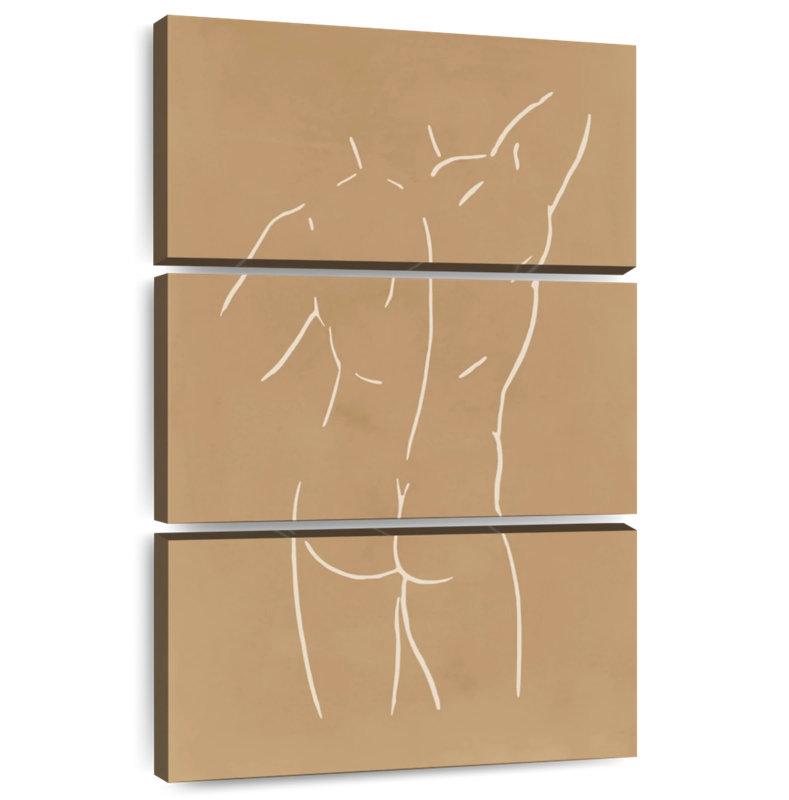 Croquis de Leisha - Sable, H 45 po x l 28 po