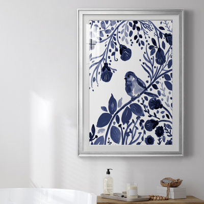 " Indigo Song II " Painting Print