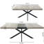 Table rectangulaire en gris Birdsall-121257242