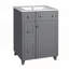 Charmant meuble-lavabo avec rangement pratique et design élégant-34628660