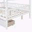 Terral Storage Bed Wooden House Bed with Two Drawers Spacious Storage-149369718-149369723